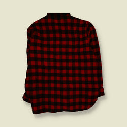 1990s | Woolrich | Shirt | Red/Black Buffalo Check | Made in USA - XXL