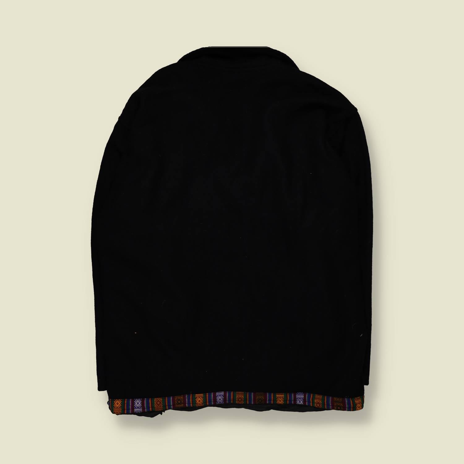 1980s | Nepalese Smock | Navy | Made in Nepal - XL