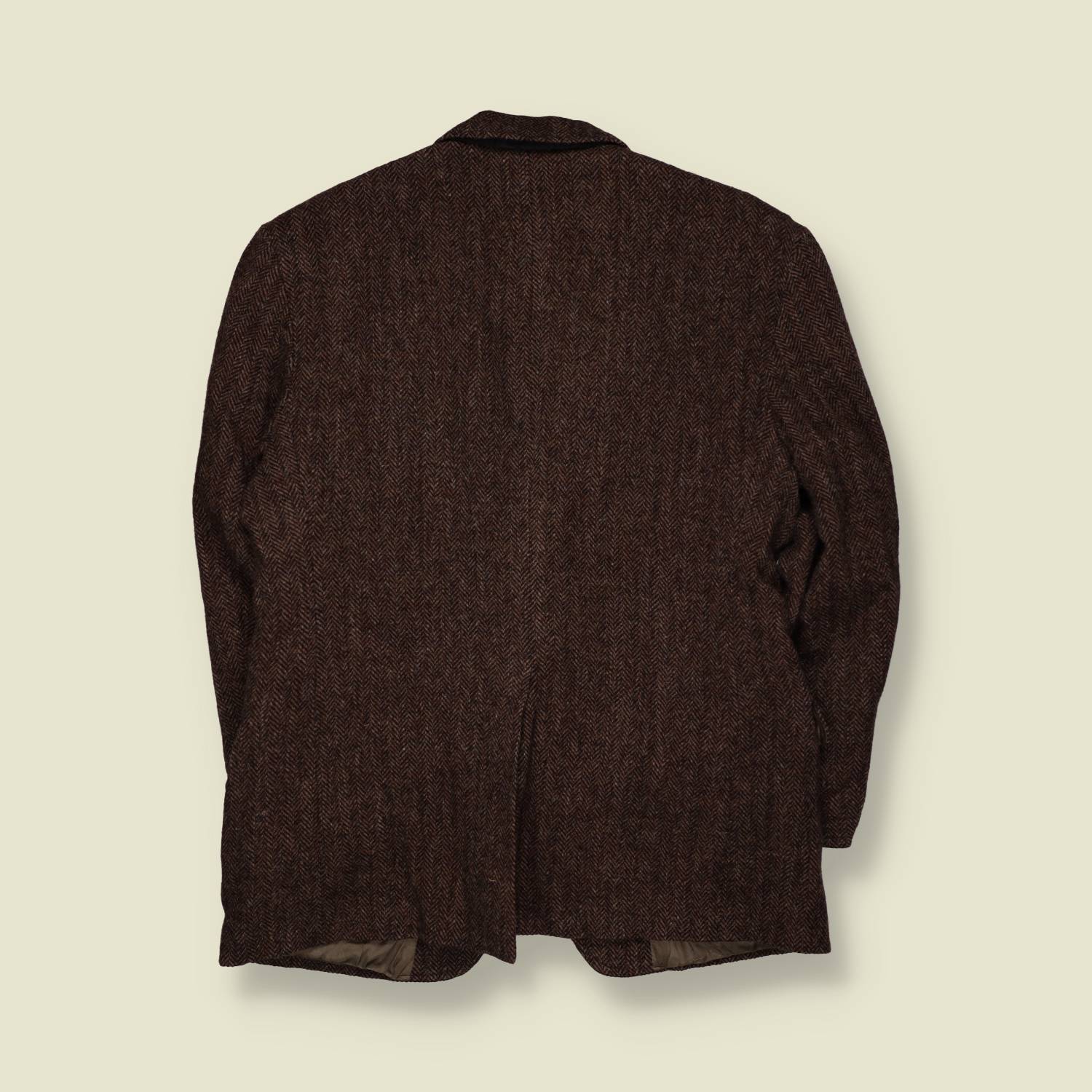 1980s | Harris Tweed | Blazer | Dark Brown - M