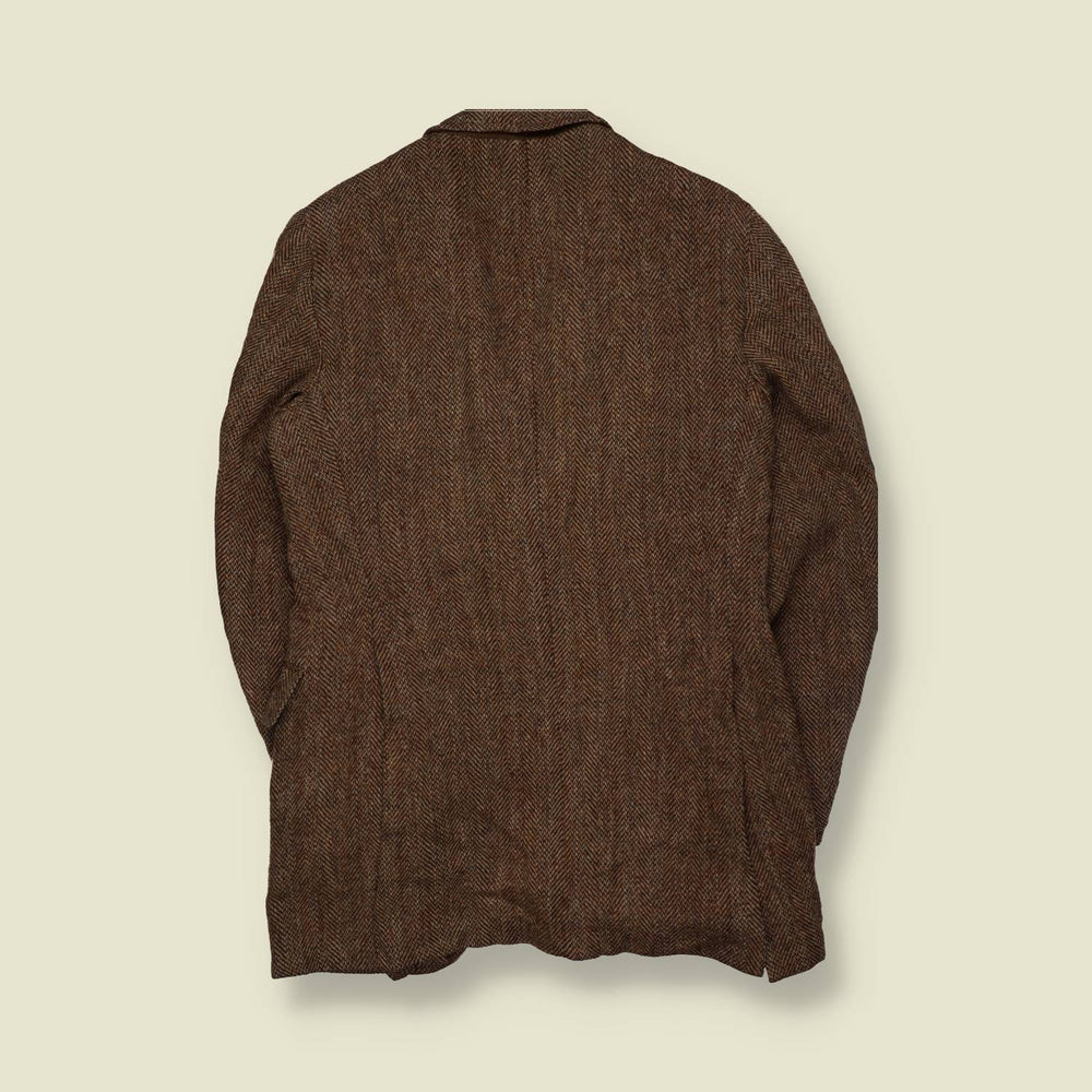 1970s | Harris Tweed | Blazer | Brown - S