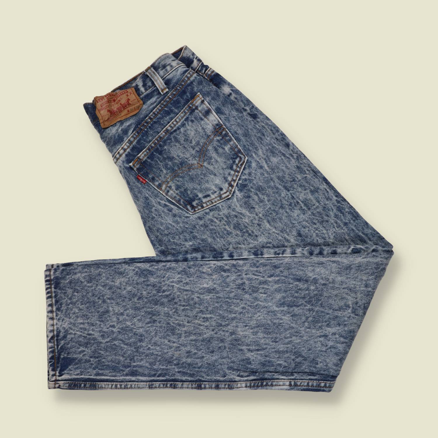1980s | Levi's 501 | Jeans | Acid Wash | Made in USA - w32