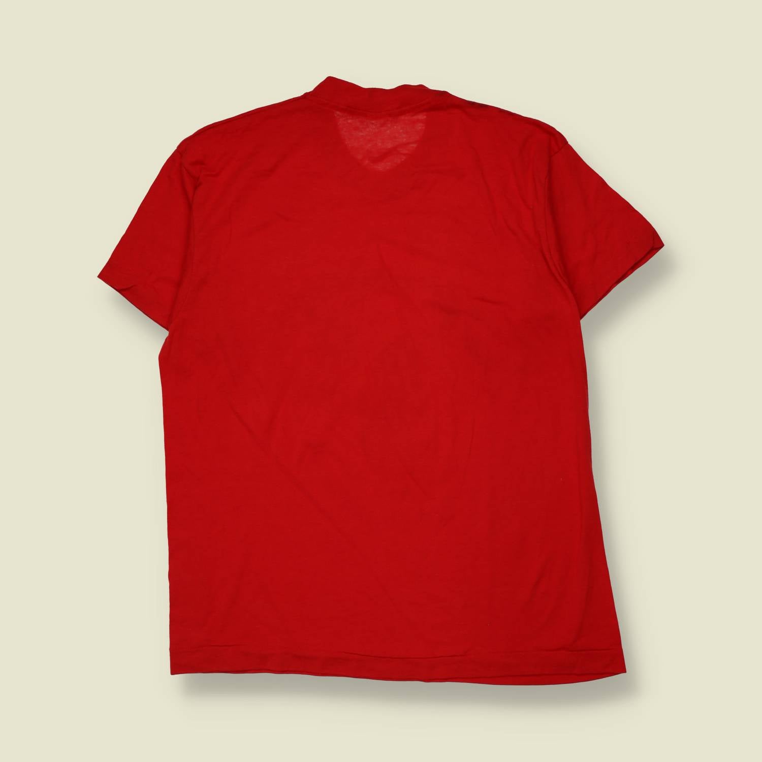 1980s | Screen Stars | Camp Saginaw T-Shirt | Red - S