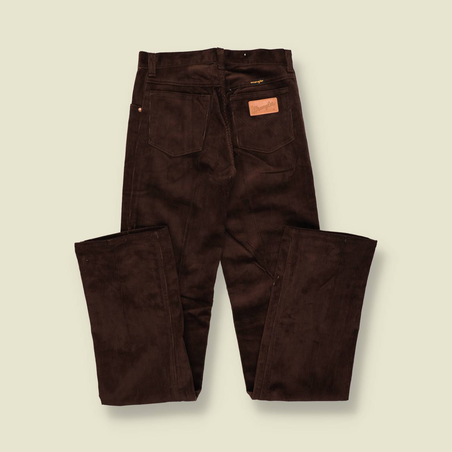 1970s | Wrangler | Deadstock Corduroy Jeans – Chocolate Brown - W26
