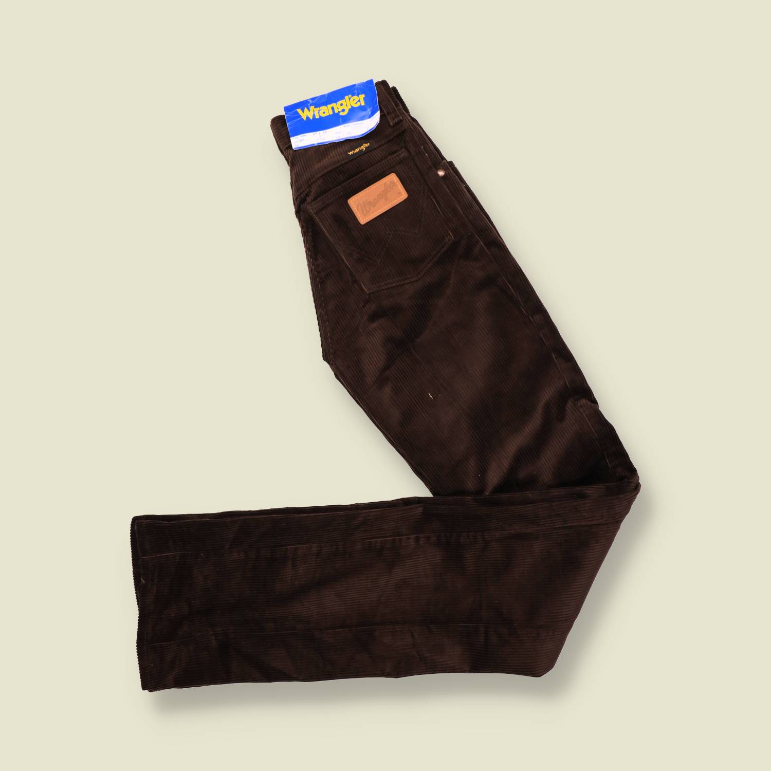 1970s | Wrangler | Deadstock Corduroy Jeans – Chocolate Brown (Tagged) - W24