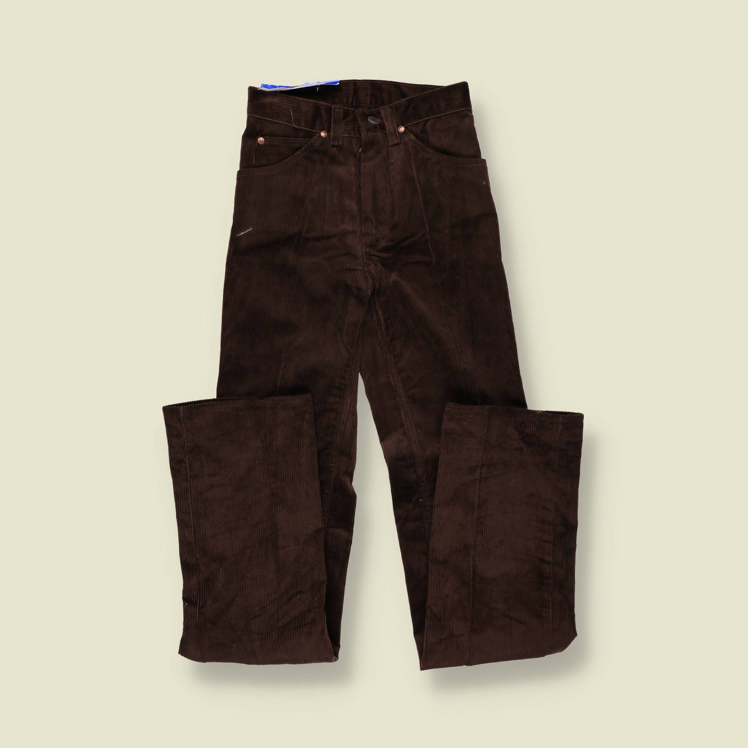 1970s | Wrangler | Deadstock Corduroy Jeans – Chocolate Brown (Tagged) - W24