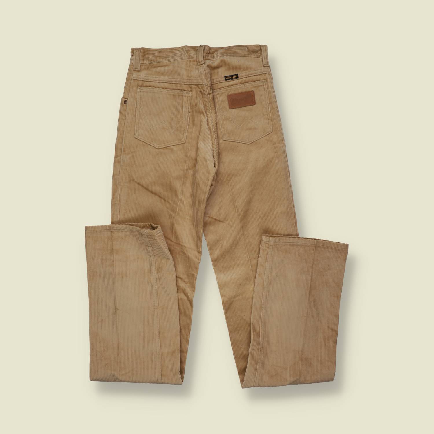 1970s | Wrangler | Deadstock Corduroy Jeans – Sand Beige - W26