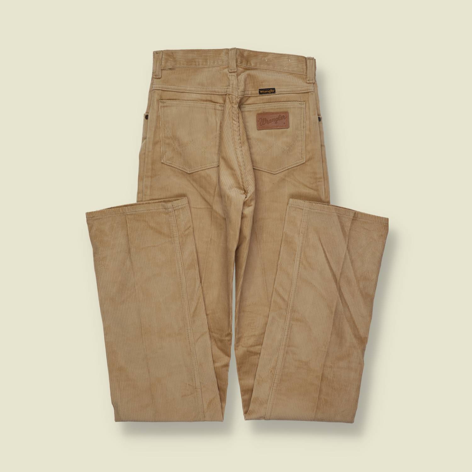 1970s | Wrangler | Deadstock Corduroy Jeans – Sand Beige - W26