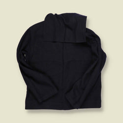 1970s | U.S. Navy | Wool Sailor Jumper – Dark Navy – M - XS/S
