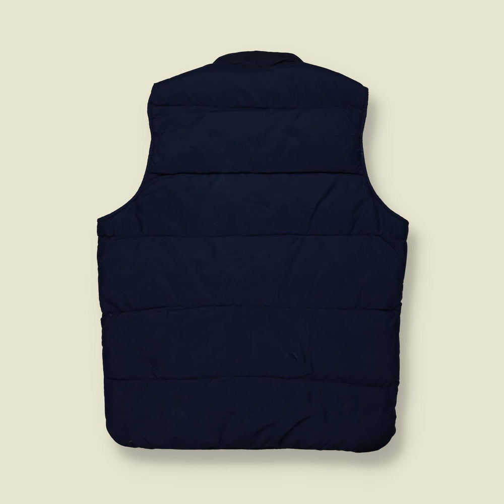1990s | Woolrich | Down Gilet – Navy/Royal Blue - L