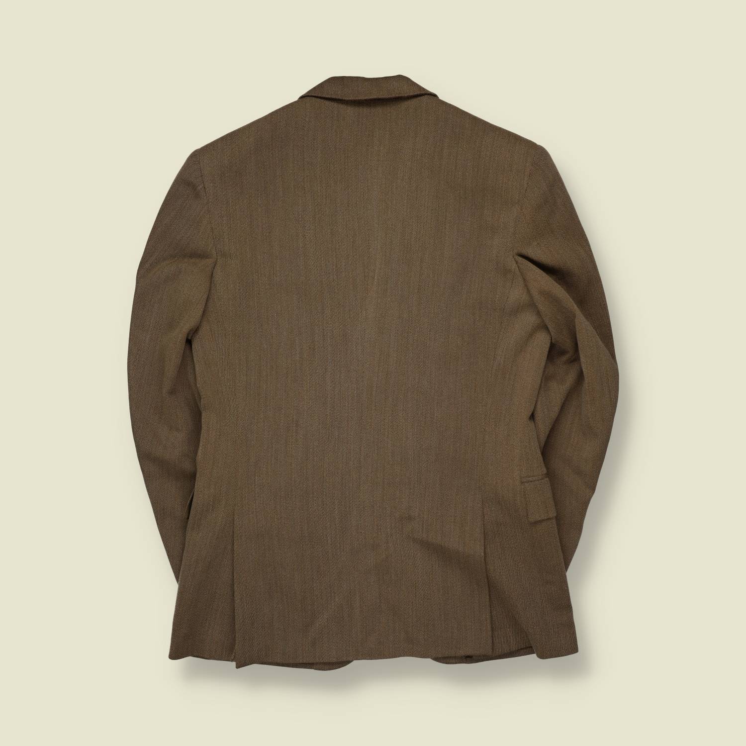 1980s | Norton & Wilar | Tailored Blazer | Brown | Made In Italy - S