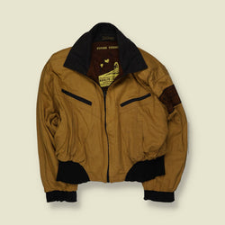 1980s | “Flying Tigers” | Bomber Jacket | Tan - L