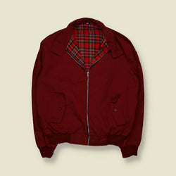 1990s | Made In England | Harrington Jacket | Red - XXXL