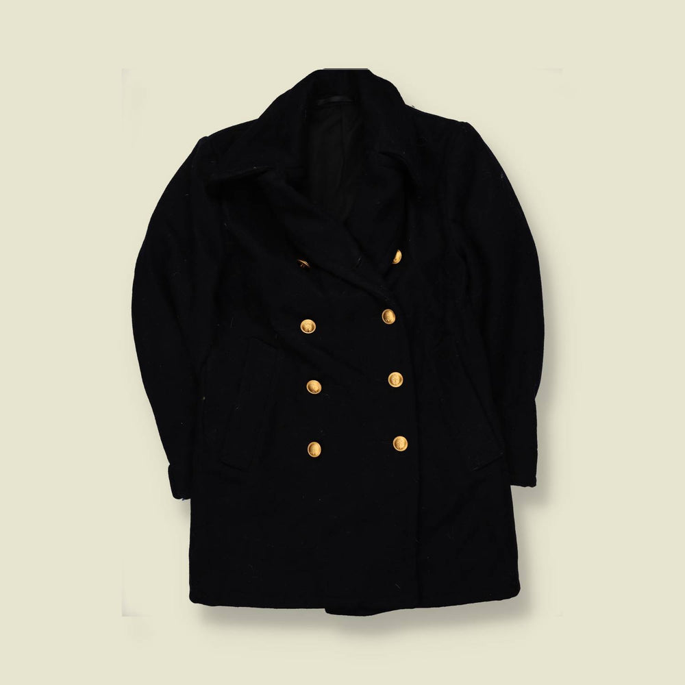 1970s–1980s | Pea Coat | Navy - XXS