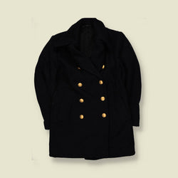 1970s–1980s | Pea Coat | Navy - XXS