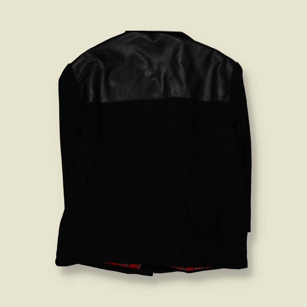 1990s | Combat | Donkey Jacket | Black | Made In England - XXXL