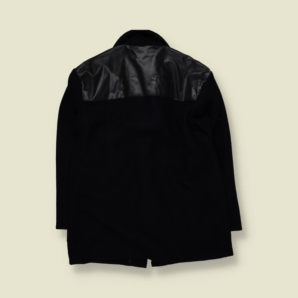 1990s | Made In England | Donkey Jacket | Black - S