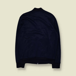 1970s–1980s | Le Coq Sportif | Zip-Up Track Jacket | Navy, Grey & White - L