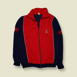 1970s | Senior | Track Jacket | Red & Navy - L
