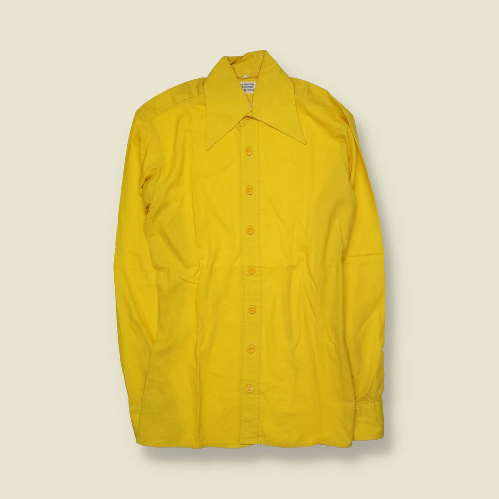 1970s | Shirt | Yellow - XS