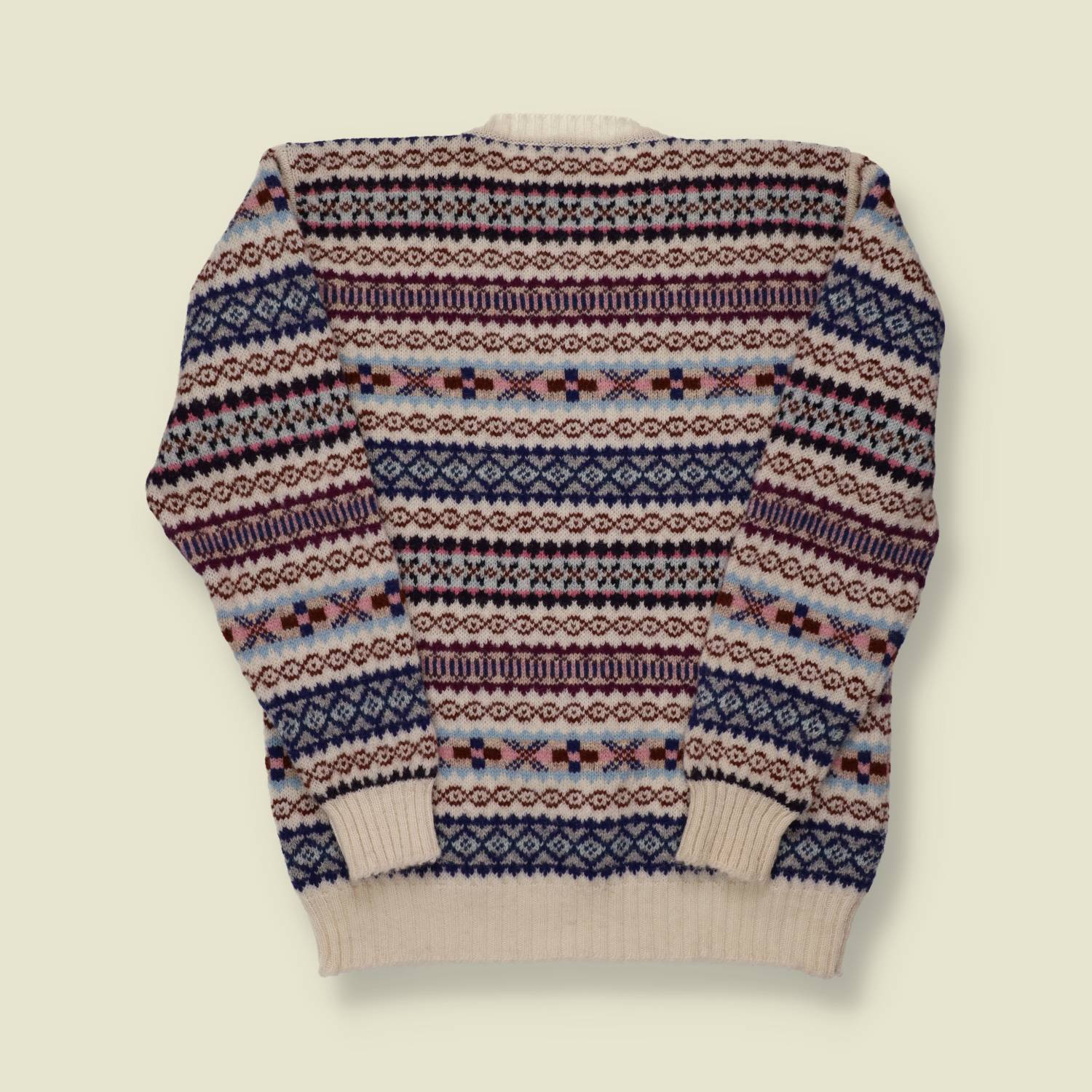 1990s Shetland Wool Knitted Jumper - M/L