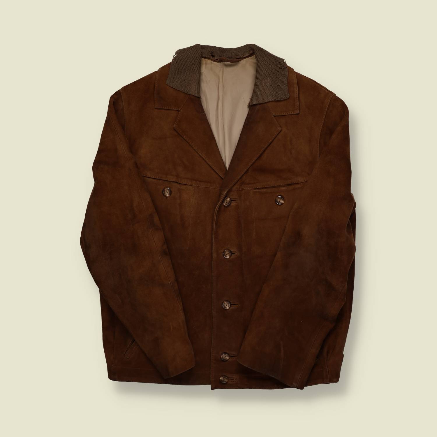 1950s Leather Jacket  - M