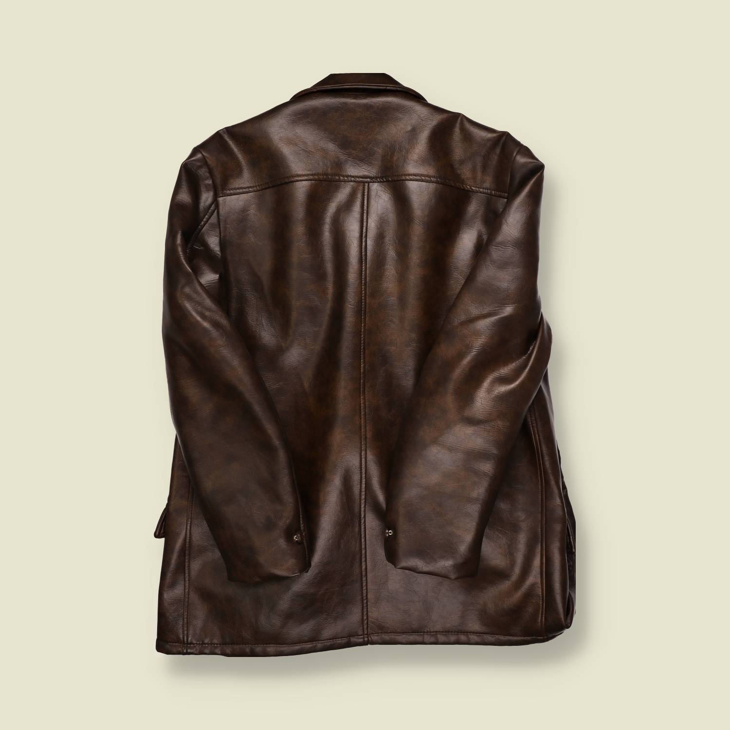 1960s Leather Coat - M/L