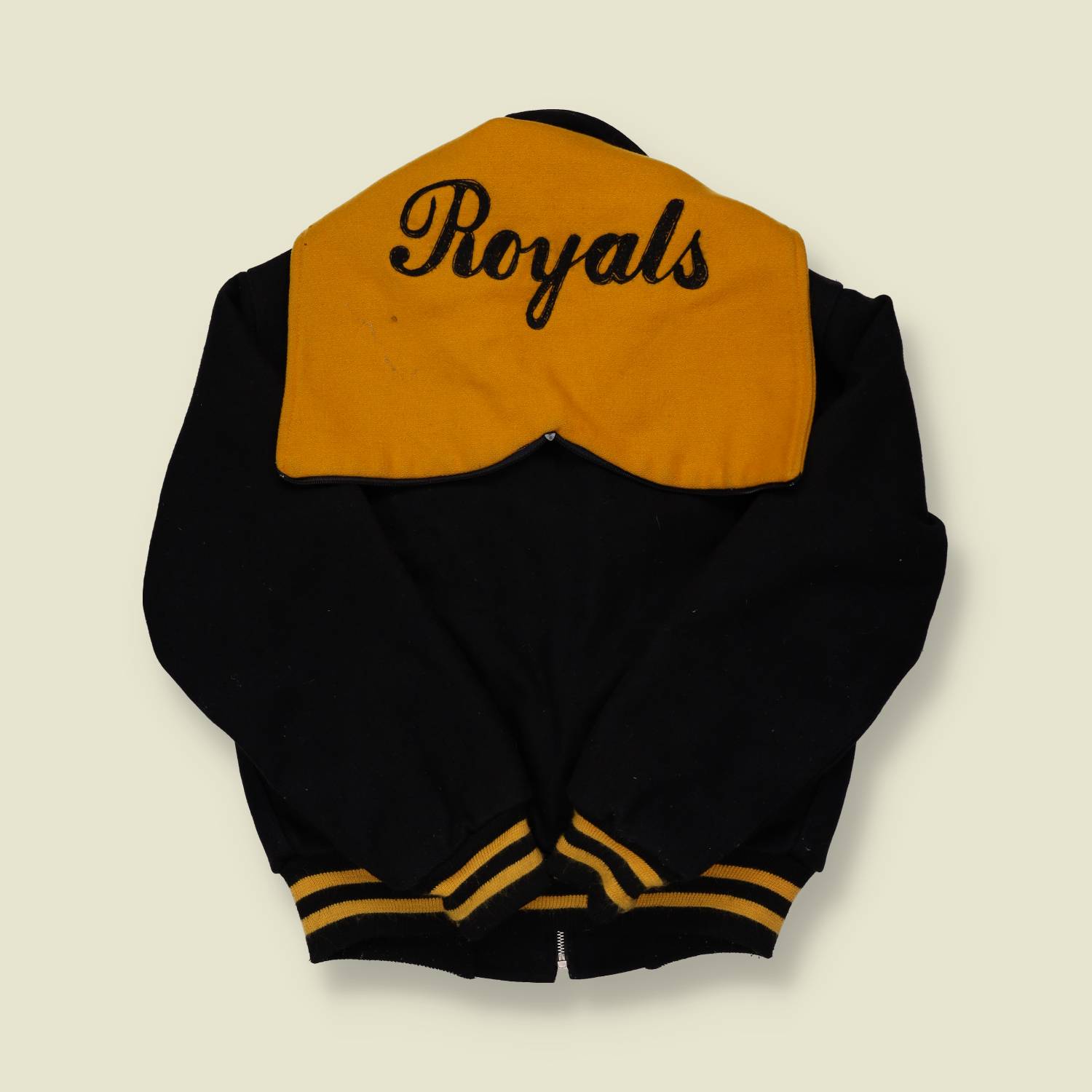 1960s Chain Stitch Varsity Jacket - S/M