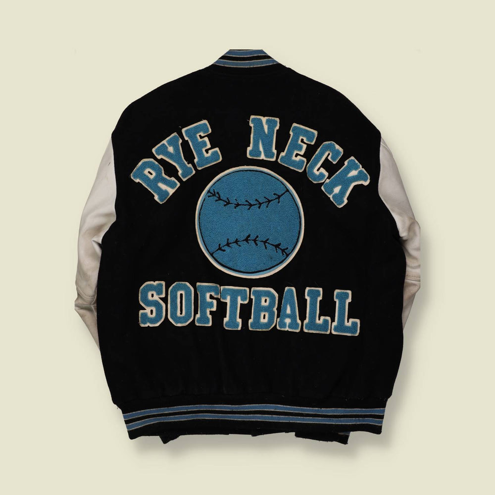 1990s Made in USA Varsity Jacket - L
