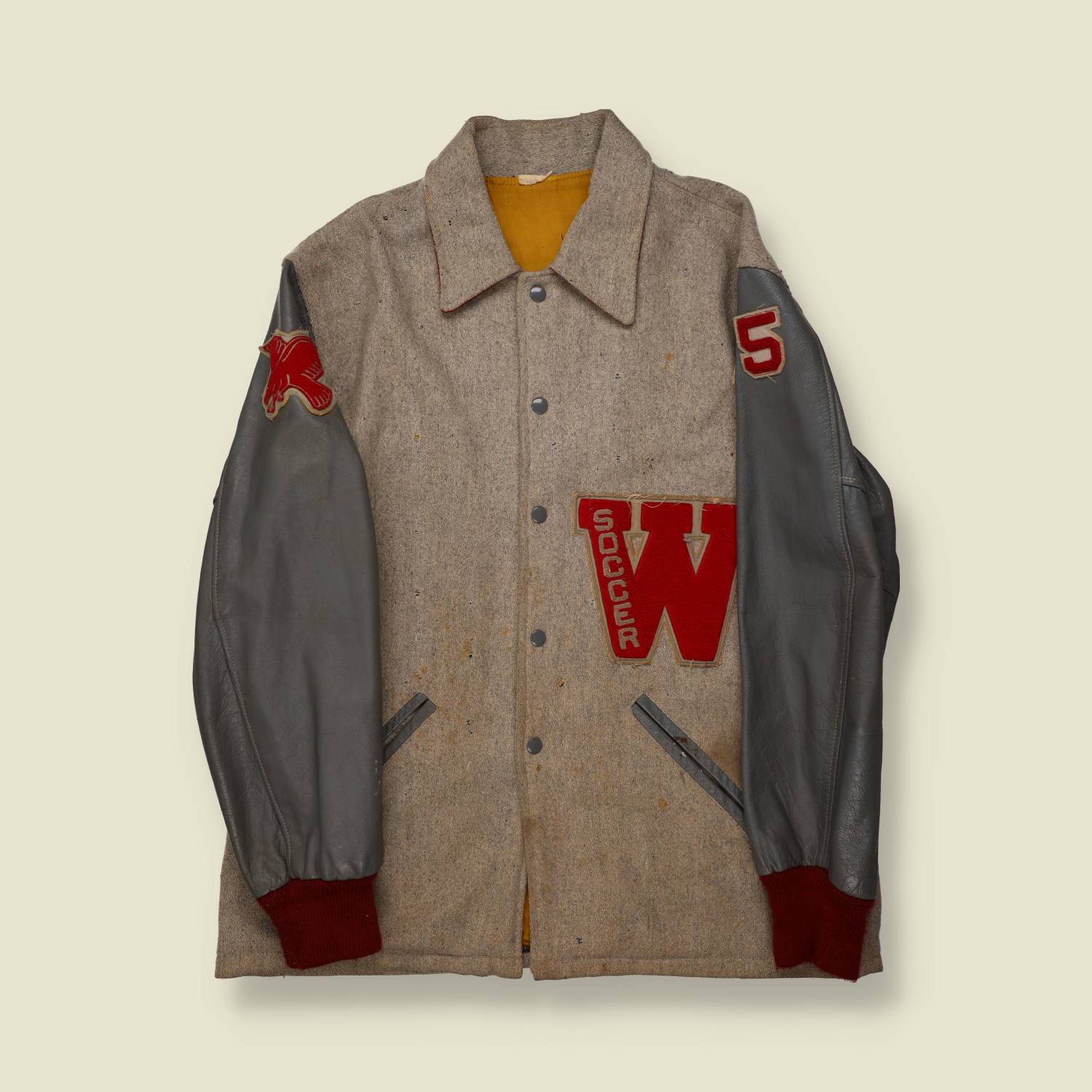 1950s Varsity Jacket - L