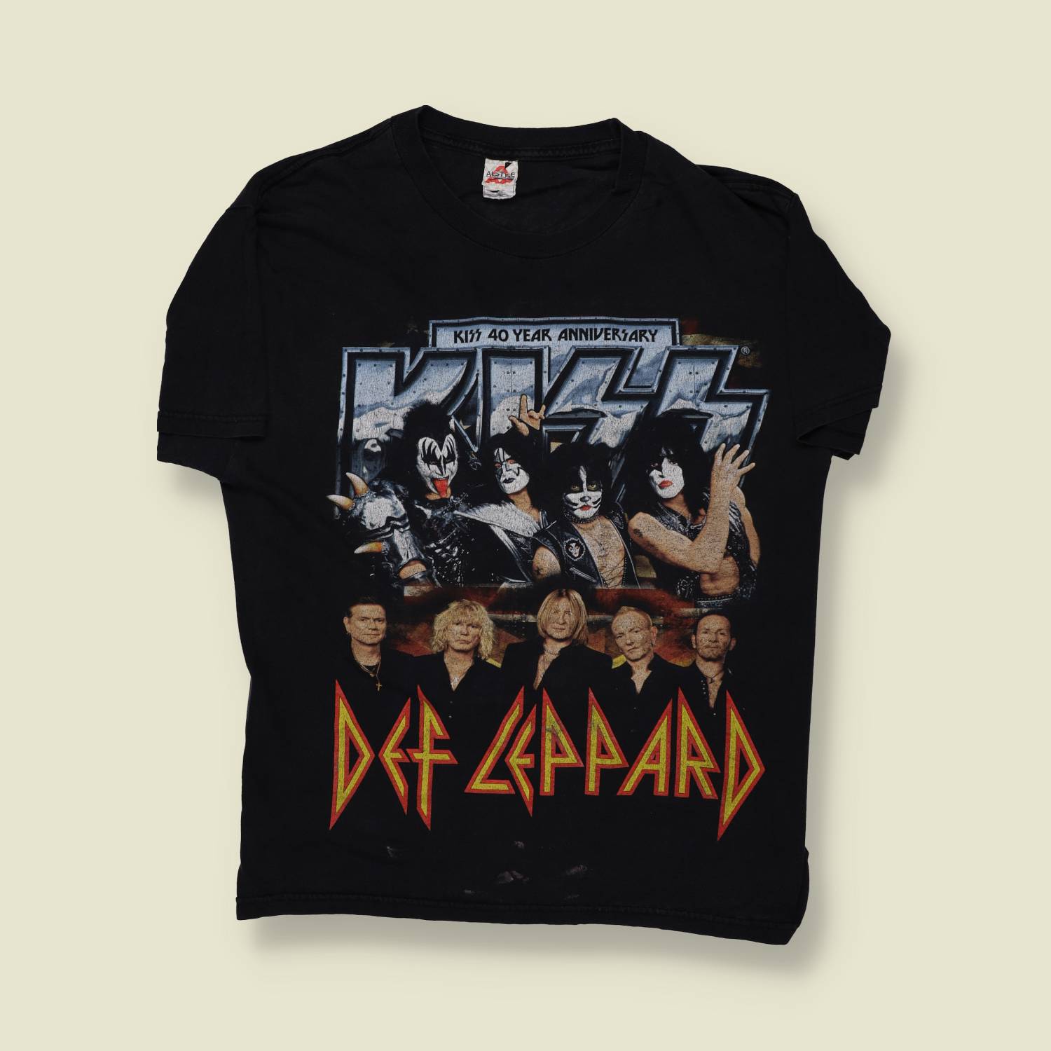 2014 Kiss 40 Year Anniversary/ Def Leppard Tour Tee - XL