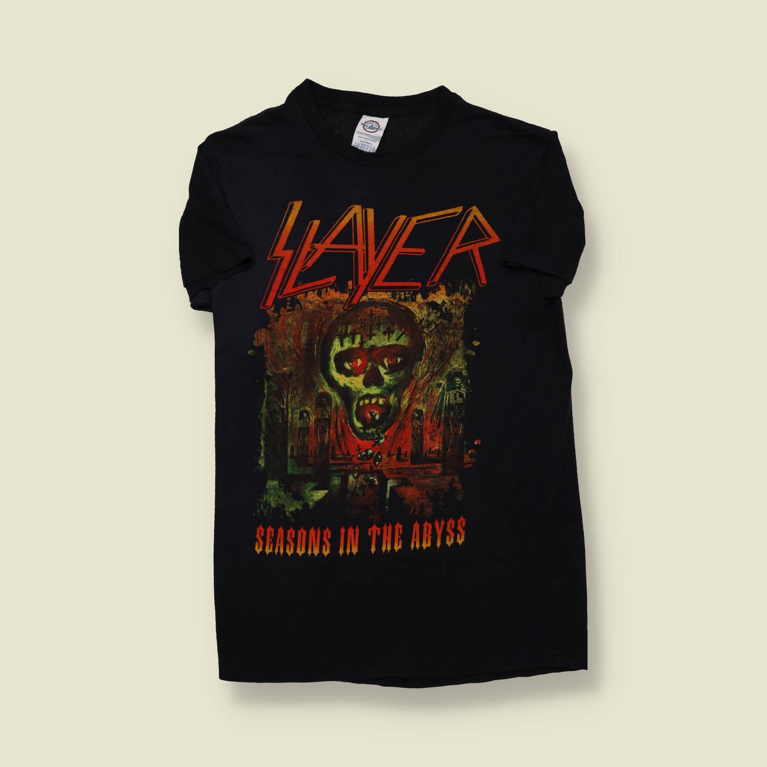 2000s Slayer Seasons in The Abyss Tee - XXS