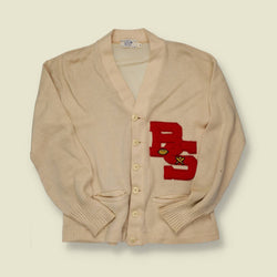 1940s/50s Letterman Cardigan - M