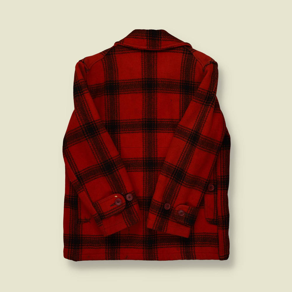 1940s/50s JC Penney Mackinaw Coat - L/XL