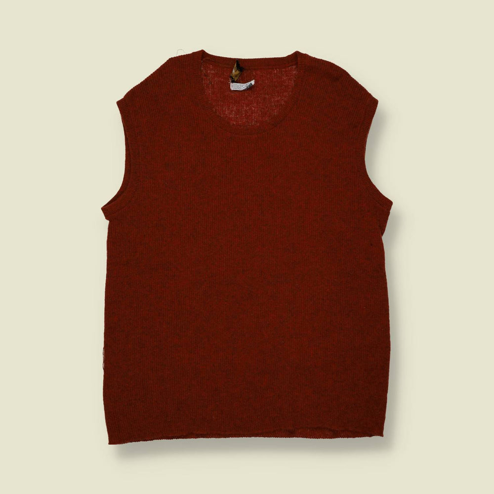 1960s Wool Tank Top - XL