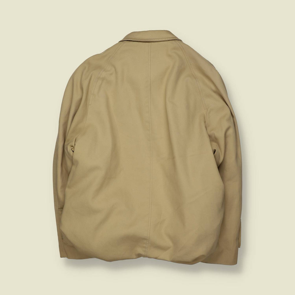 1960s | Weatherlite | Lined Trench Coat | Beige – L