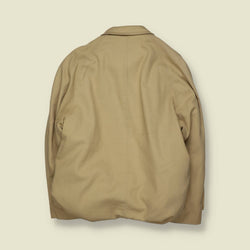 1960s | Weatherlite | Lined Trench Coat | Beige – L