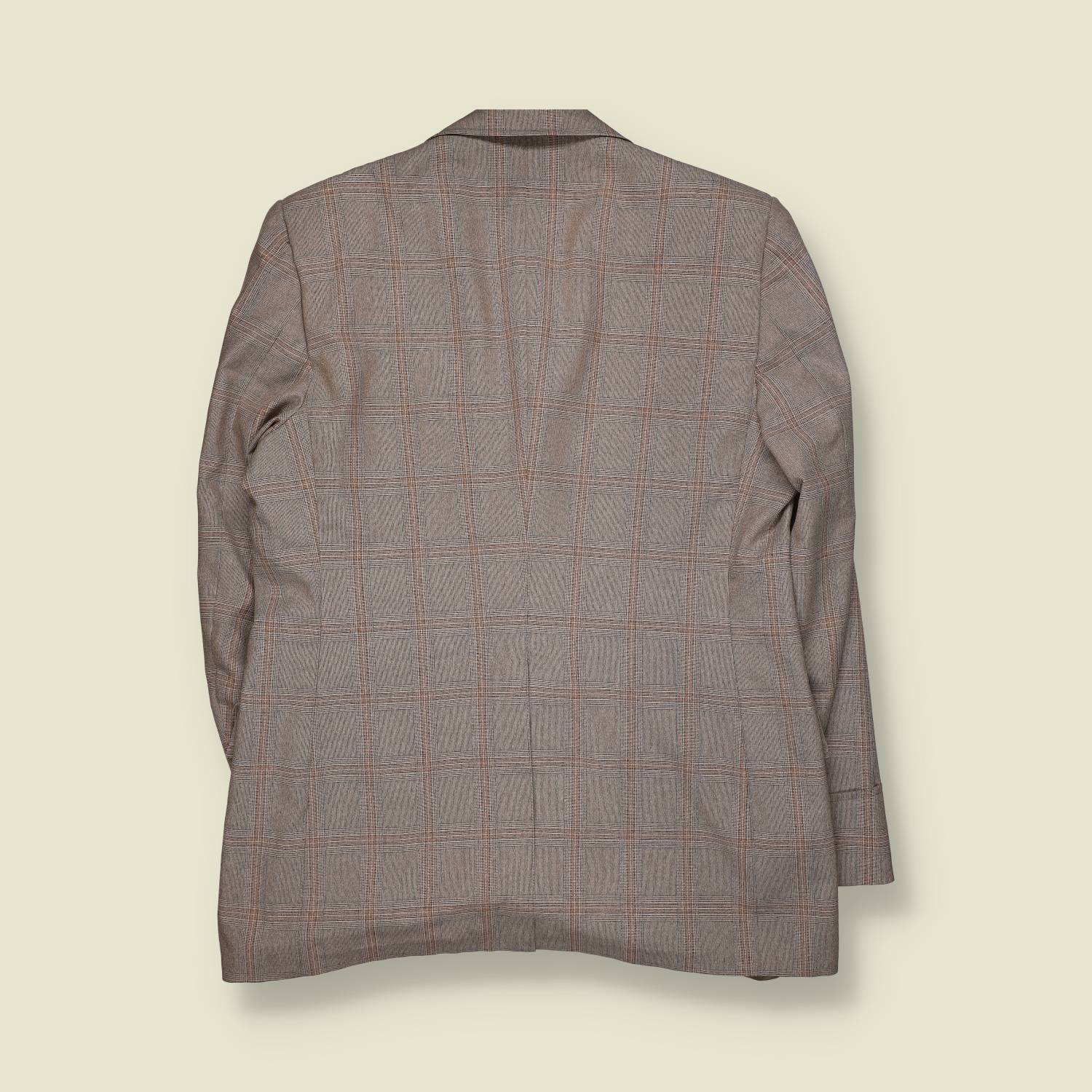 1970s | It’s A Cricketer Manhattan | Tailored Blazer | Brown Windowpane Check - S