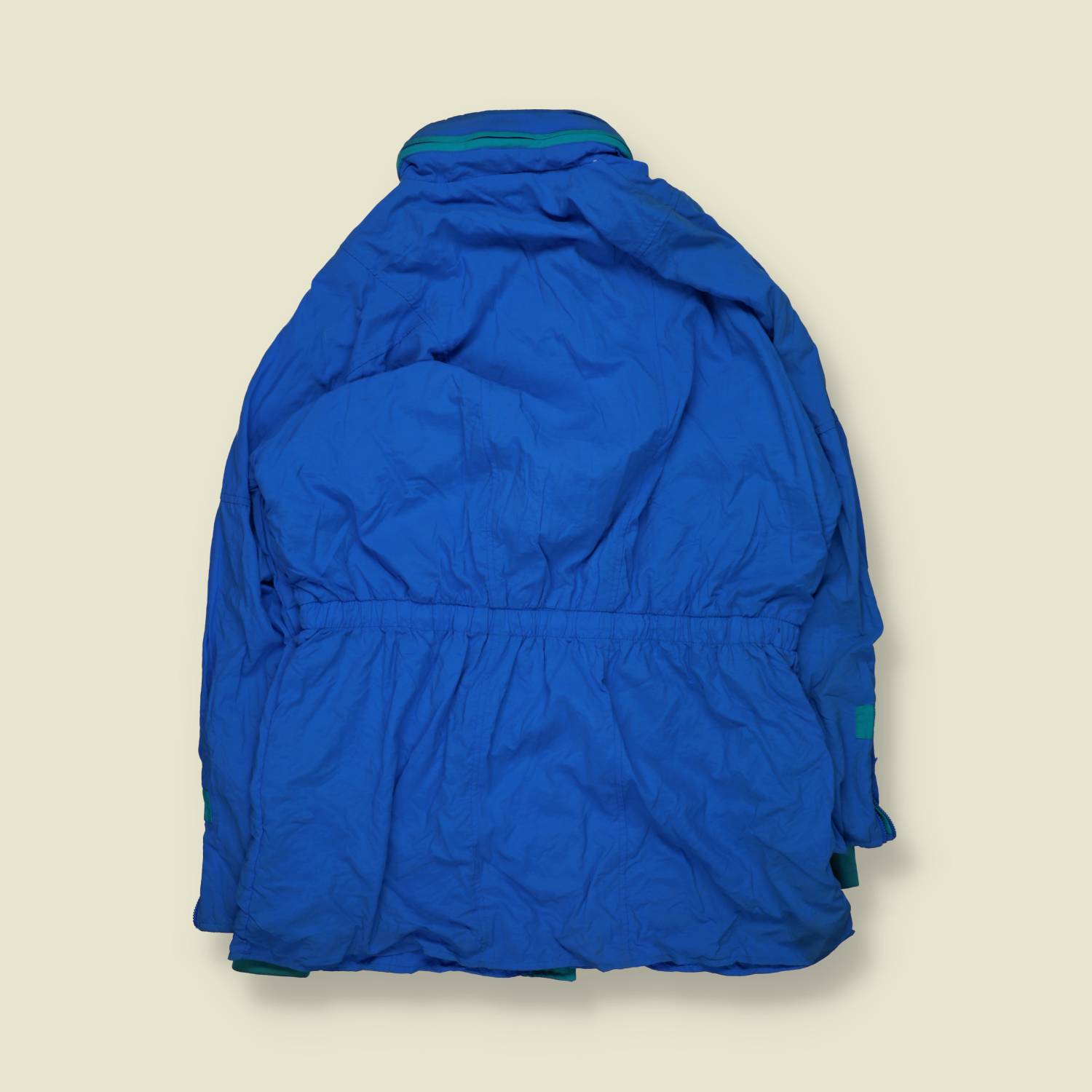 1990s | Adidas | Coat / Windbreaker | Blue – XXL