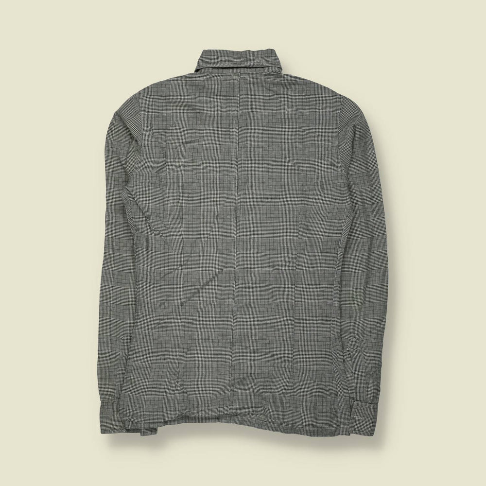 1970s | 3K | Long Sleeve Shirt | Micro Check - XS