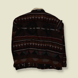 1990s | Wrangler | Southwestern Sherpa Jacket - XXXXL
