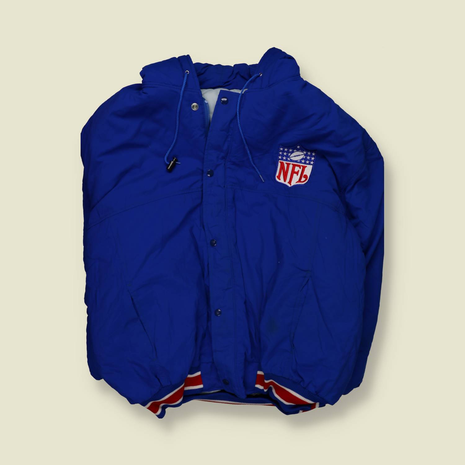 1980s | DeLong | NFL Jacket | Blue – XXXXXL