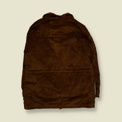 1990s | Lakeland | Corduroy Field Jacket | Brown – XL