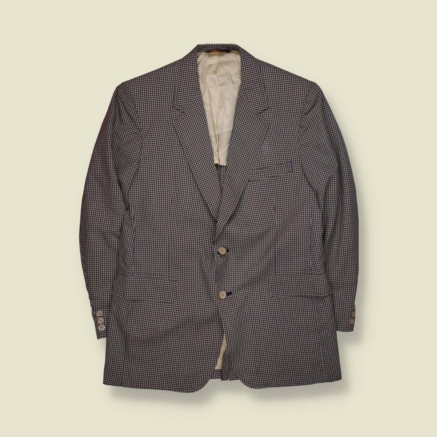 1970s | Kingsridge | Summer Blazer | Check – M