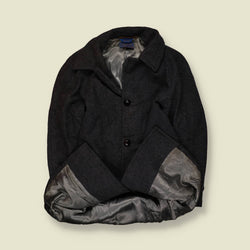 1970s–1980s | Pendleton | Coat | Dark Charcoal | Made In USA – XXL