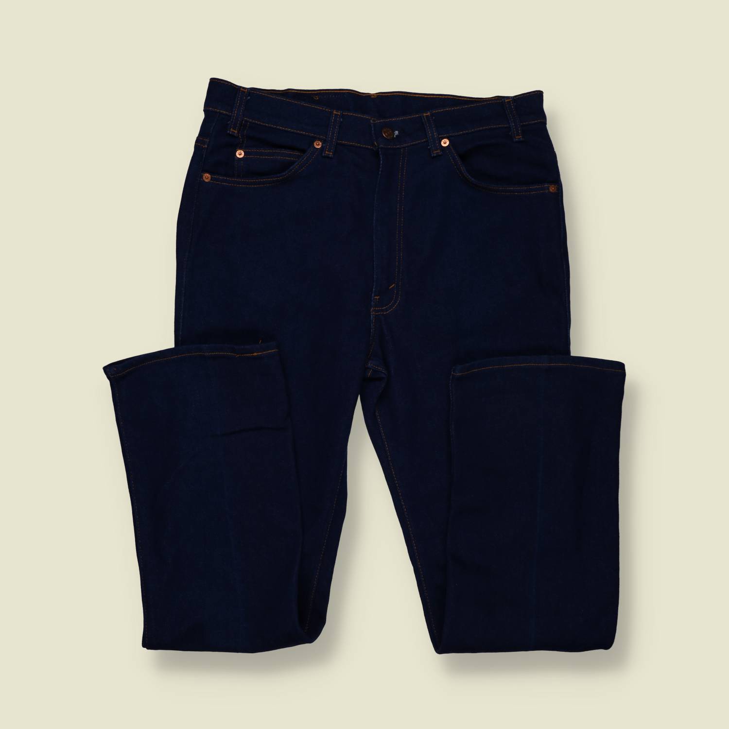 1970s | Levi’s | Denim Jeans | Dark Indigo | Made In USA – w34