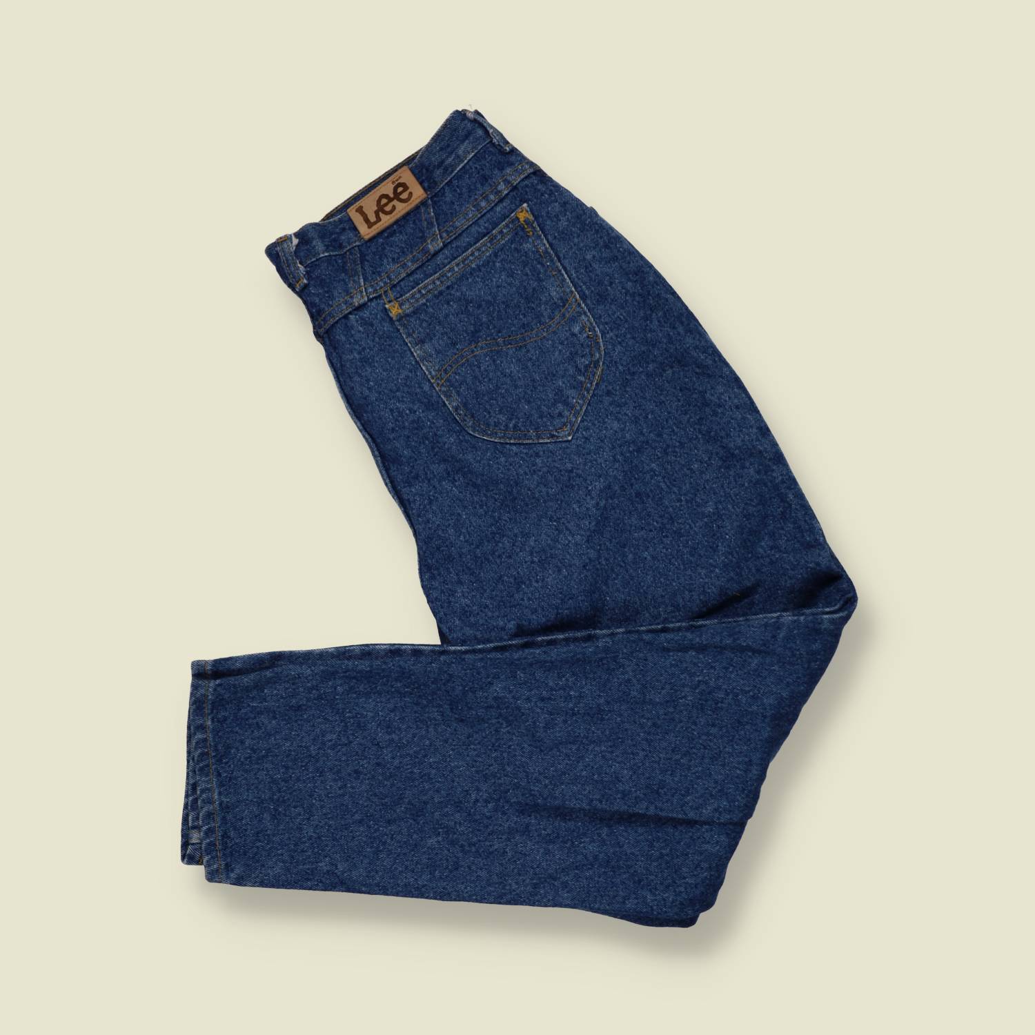 1980s | Lee | Denim Jeans | Dark Wash – w32