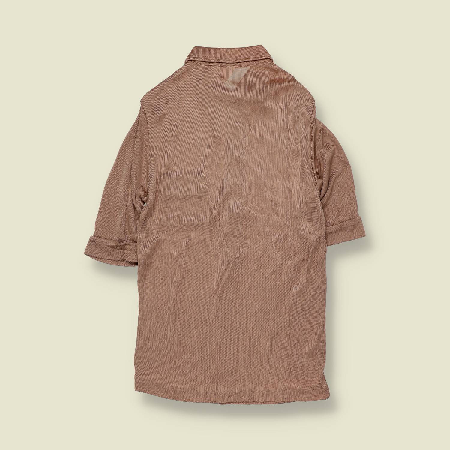 1970s | Deadstock Acetate Top | Brown – 6