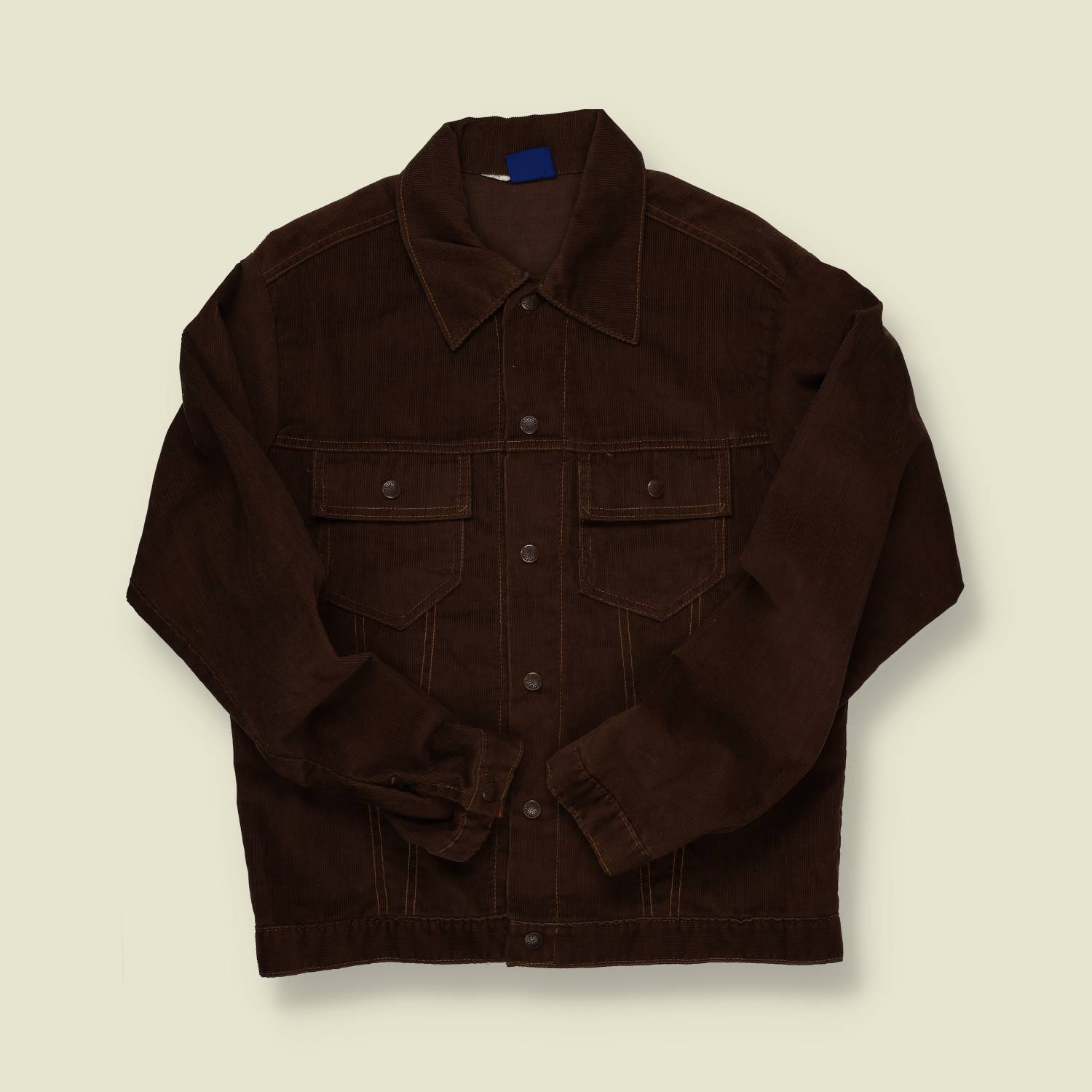 1960s Corduroy Trucker Jacket - M