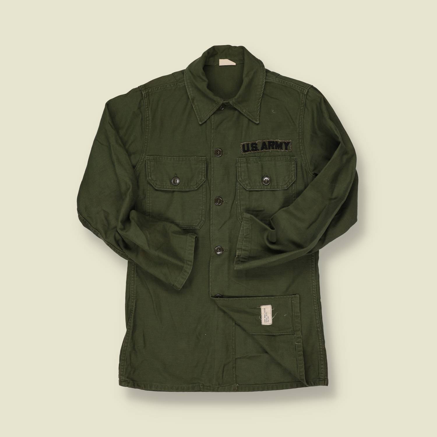 1960s US Army Fatigue Shirt - XS/S
