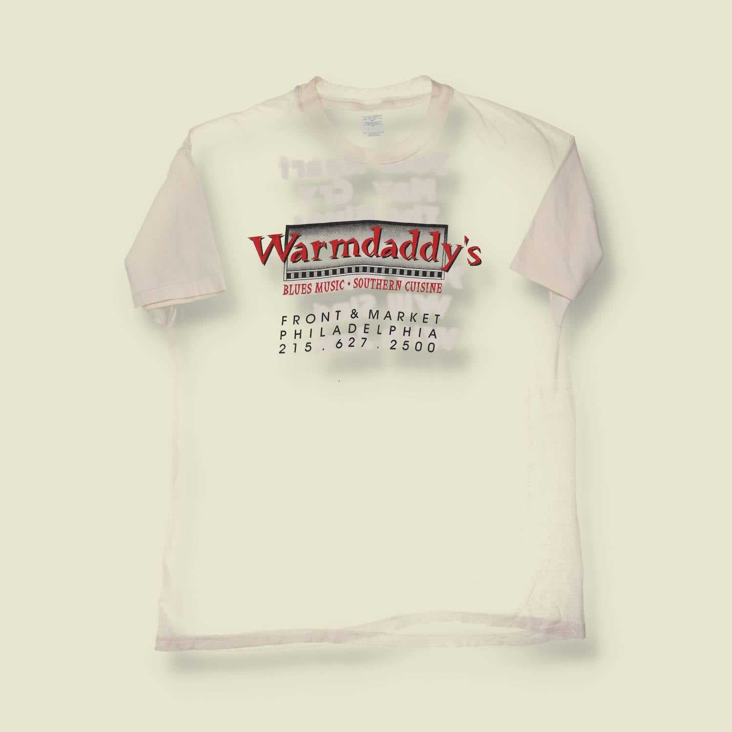 1990s Warmdaddy’s Blues Club T-Shirt - XL